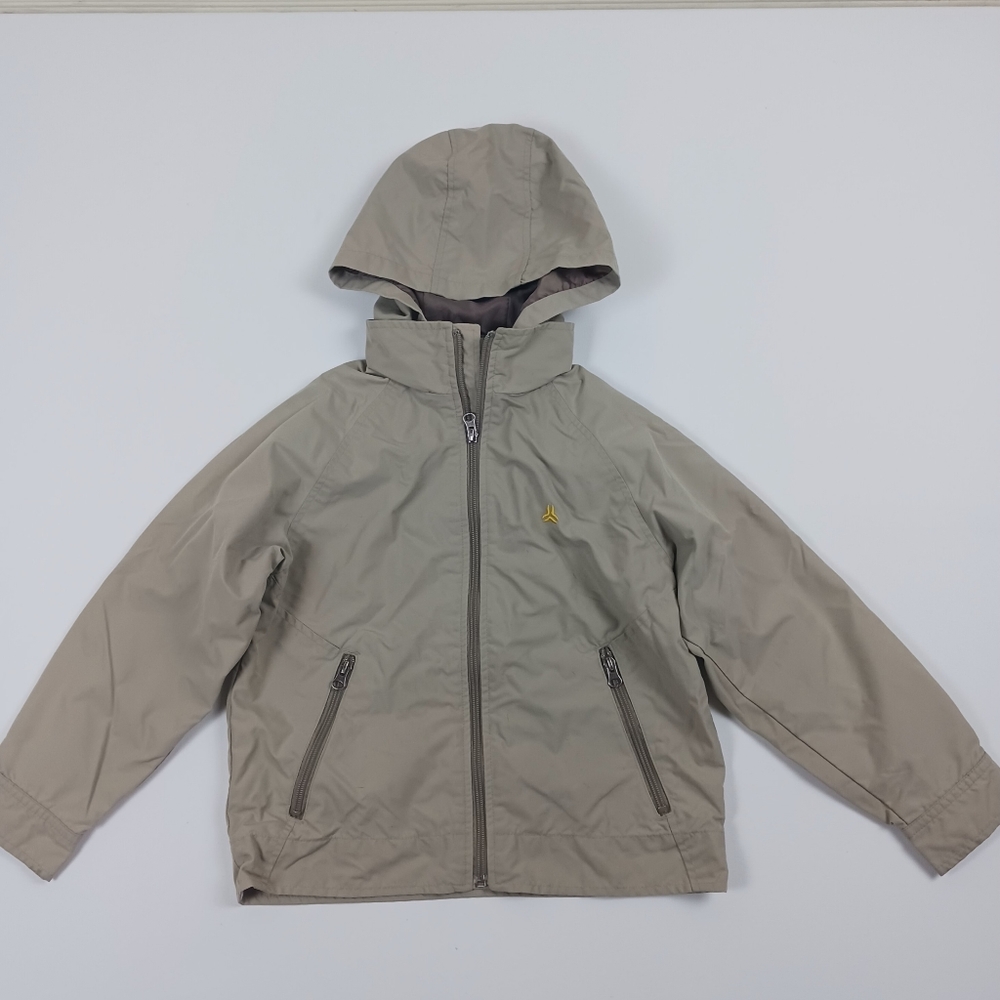 Old Navy jacket detachable hood lined size small boys